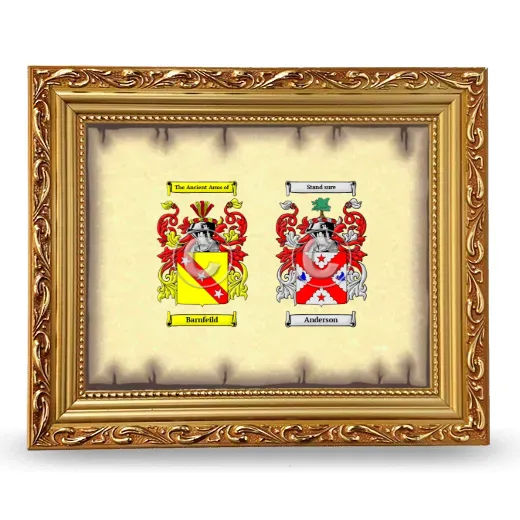 Anniversary Framed - Gold