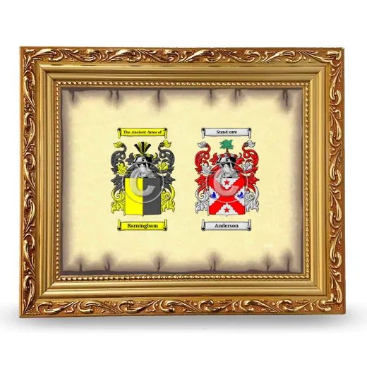 Anniversary Framed - Gold