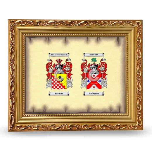 Anniversary Framed - Gold