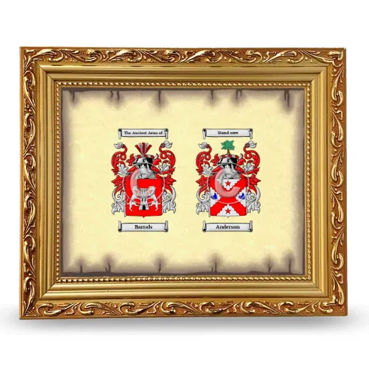 Anniversary Framed - Gold