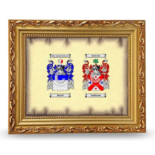 Anniversary Framed - Gold