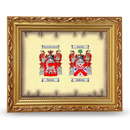 Anniversary Framed - Gold