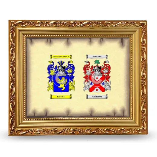 Anniversary Framed - Gold