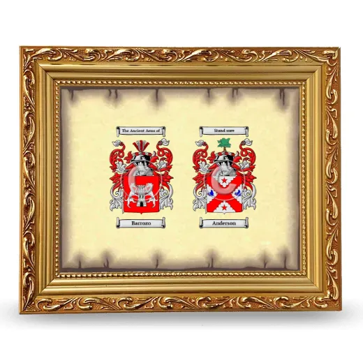 Anniversary Framed - Gold