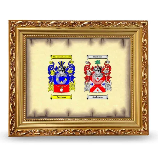 Anniversary Framed - Gold