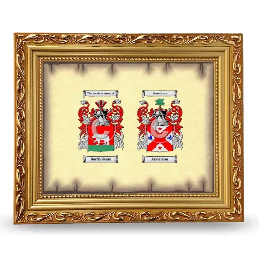 Anniversary Framed - Gold