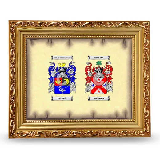 Anniversary Framed - Gold