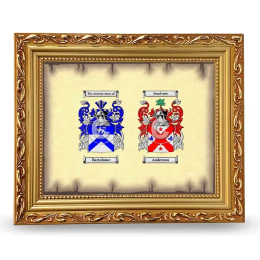 Anniversary Framed - Gold