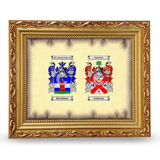 Anniversary Framed - Gold