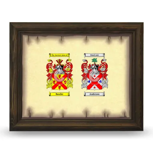 Anniversary Framed - Brown