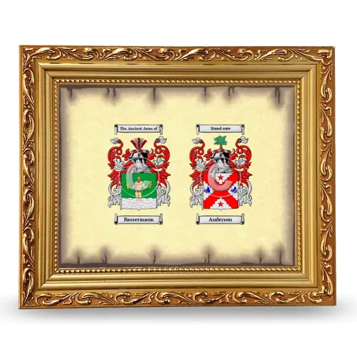 Anniversary Framed - Gold