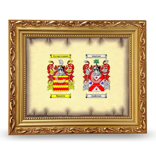 Anniversary Framed - Gold