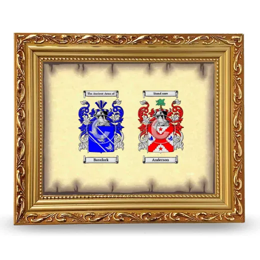 Anniversary Framed - Gold