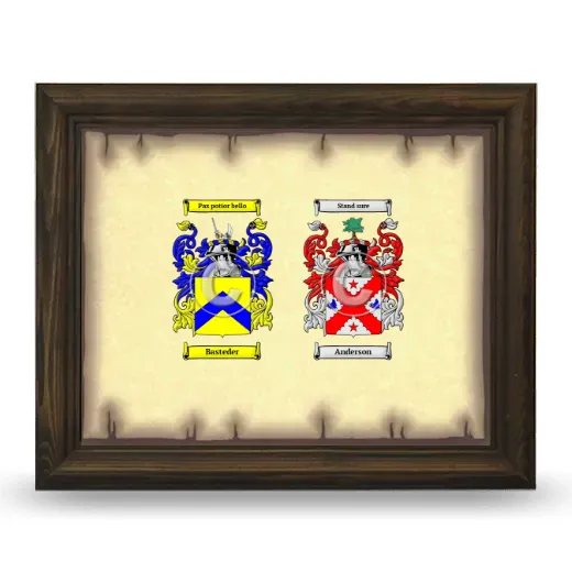 Anniversary Framed - Brown