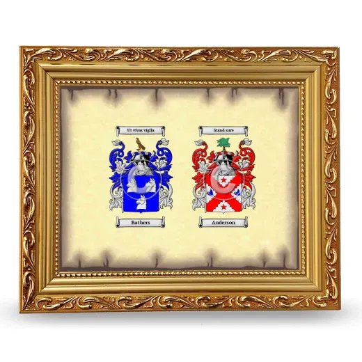 Anniversary Framed - Gold