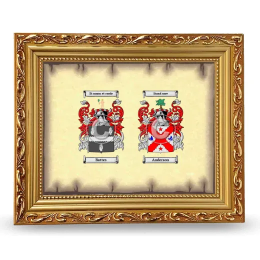 Anniversary Framed - Gold