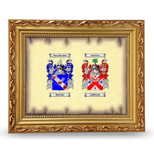 Anniversary Framed - Gold