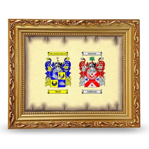 Anniversary Framed - Gold