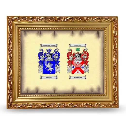 Anniversary Framed - Gold