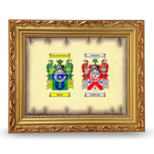 Anniversary Framed - Gold