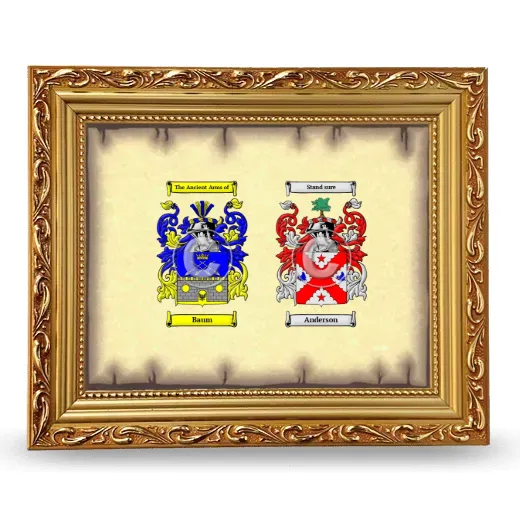 Anniversary Framed - Gold