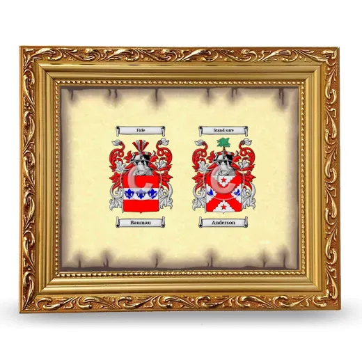 Anniversary Framed - Gold