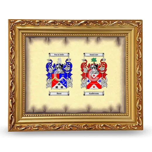 Anniversary Framed - Gold