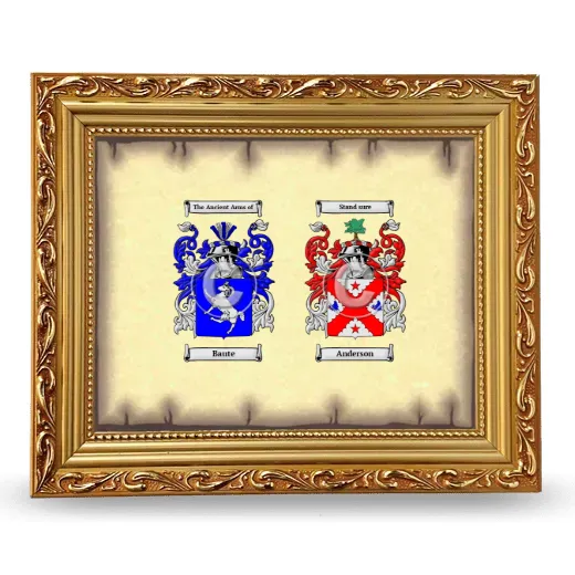 Anniversary Framed - Gold