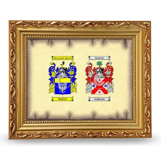 Anniversary Framed - Gold