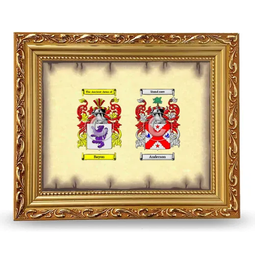 Anniversary Framed - Gold