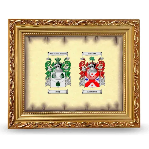 Anniversary Framed - Gold