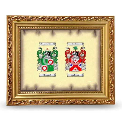 Anniversary Framed - Gold