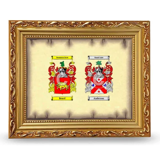 Anniversary Framed - Gold