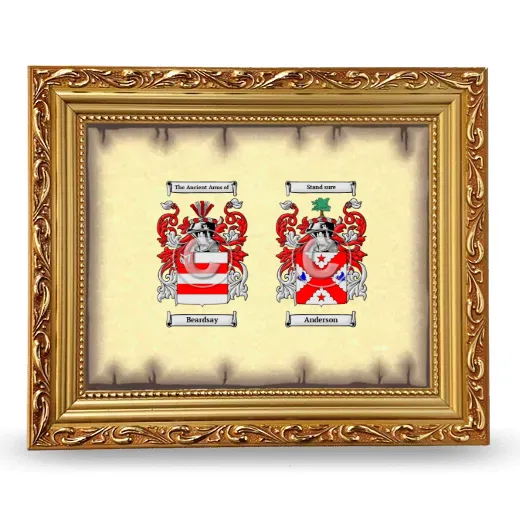 Anniversary Framed - Gold