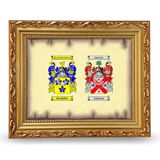 Anniversary Framed - Gold