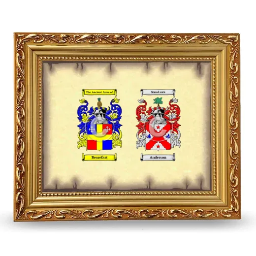 Anniversary Framed - Gold