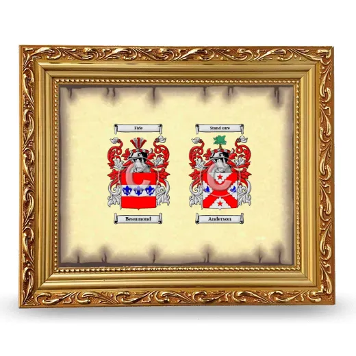 Anniversary Framed - Gold