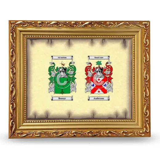 Anniversary Framed - Gold