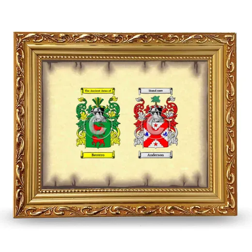 Anniversary Framed - Gold