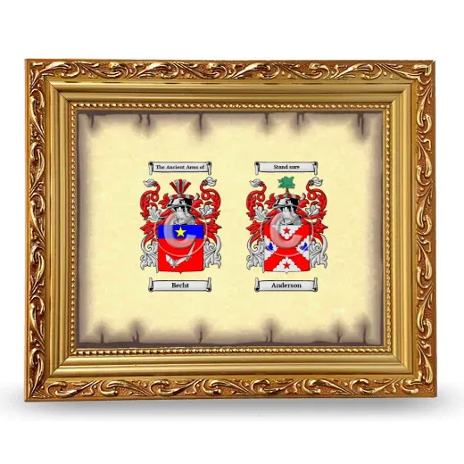 Anniversary Framed - Gold