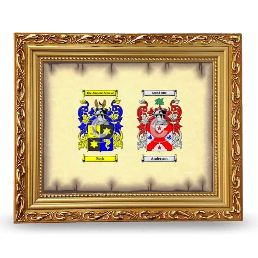 Anniversary Framed - Gold