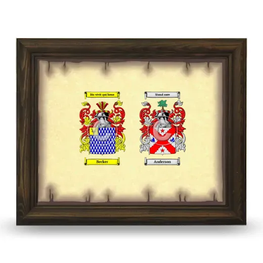 Anniversary Framed - Brown