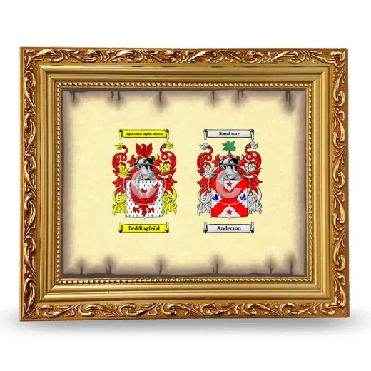 Anniversary Framed - Gold