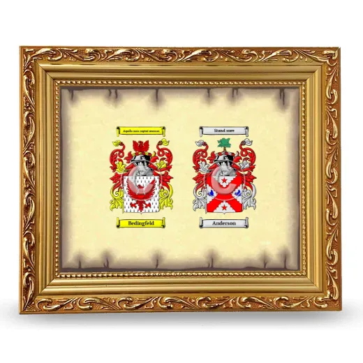 Anniversary Framed - Gold