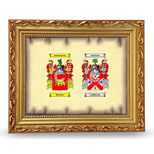 Anniversary Framed - Gold