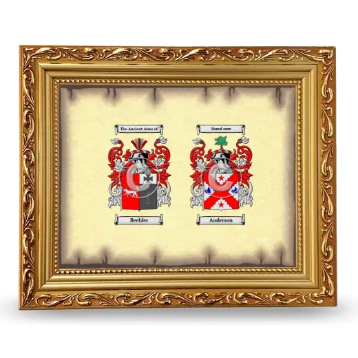 Anniversary Framed - Gold