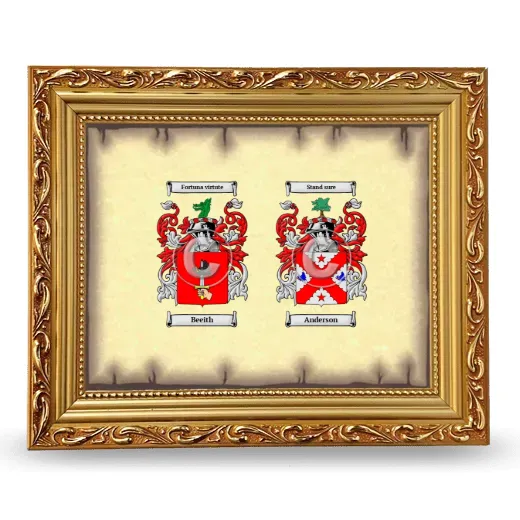 Anniversary Framed - Gold