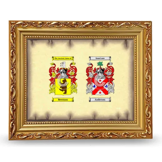 Anniversary Framed - Gold