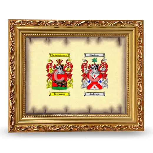 Anniversary Framed - Gold