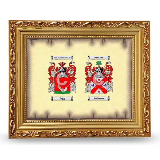 Anniversary Framed - Gold